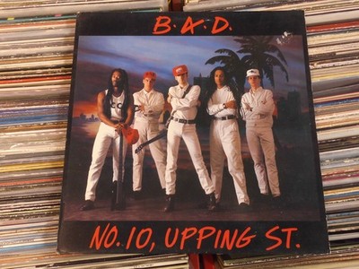 B.A.D. BIG AUDIO DYNAMITE LP: No. 10, UPPING ST. (EUROPE; CBS   CBS 450137 1)