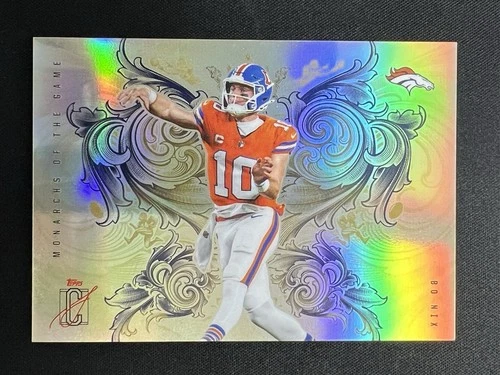 2025 Topps Signature Bo Nix Base (RAW)