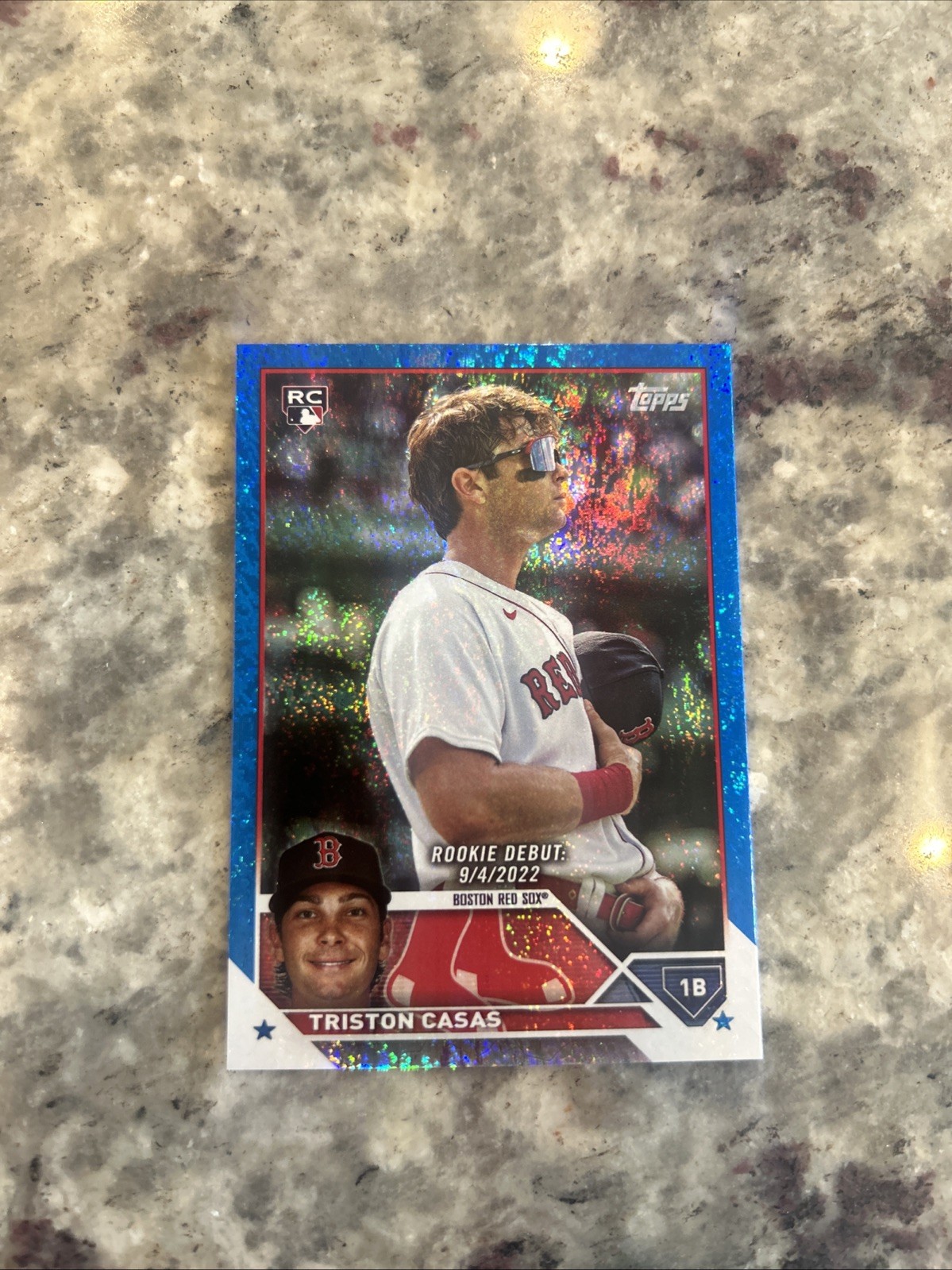 2023 Topps Update Series - Rookie Debut Triston Casas #US221 Blue Foil /999 (RC)