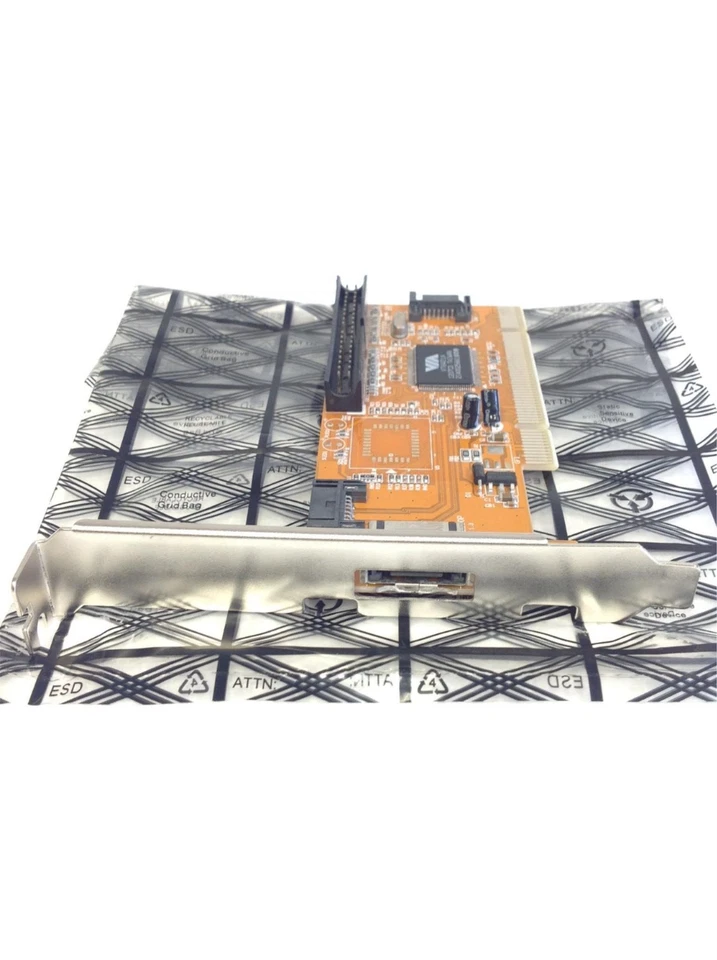 NEW I/O Crest SY-VIA6421-3S1P PCI Serial ATA And Ultra ATA Controller Card - Image 2 of 4