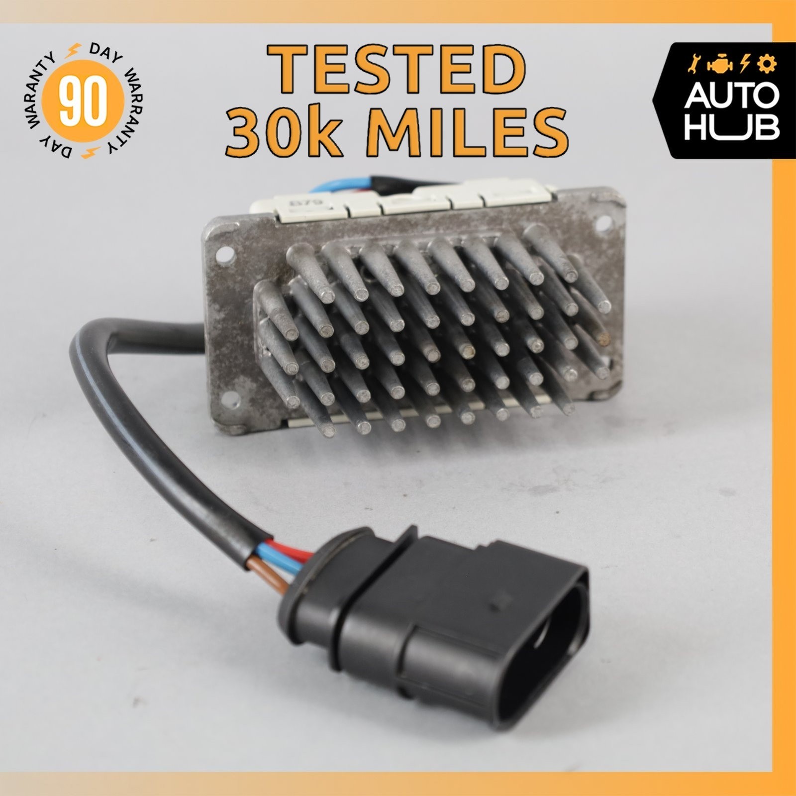 03-17 Bentley Continental GT GTC AC A/C Heater Blower Fan Resistor OEM 30k