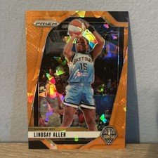 Lindsay Allen Orange Ice #107 2024-25 Panini Prizm WNBA Chicago Sky