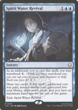 MTG Spirit Water Revival (0073) *Non-Foil* Base Rare Avatar NM/MT Free Ship