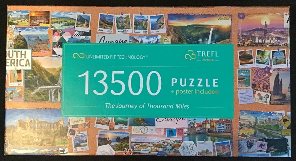 Trefl ~ Puzzle 13,500 Pieces ~ The Journey of Thousand Miles ~ New ~ OEJ - Image 2 of 4