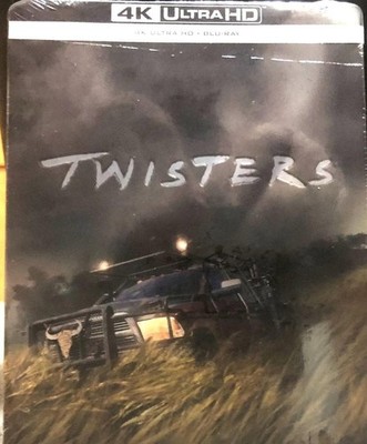 Steelbook 4K Ultra HD and Blu-ray Twisters