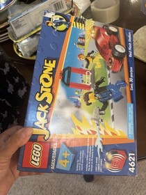 Lego 4621 Jack Stone Red Flash Station Minifigures Car New Sealed Box