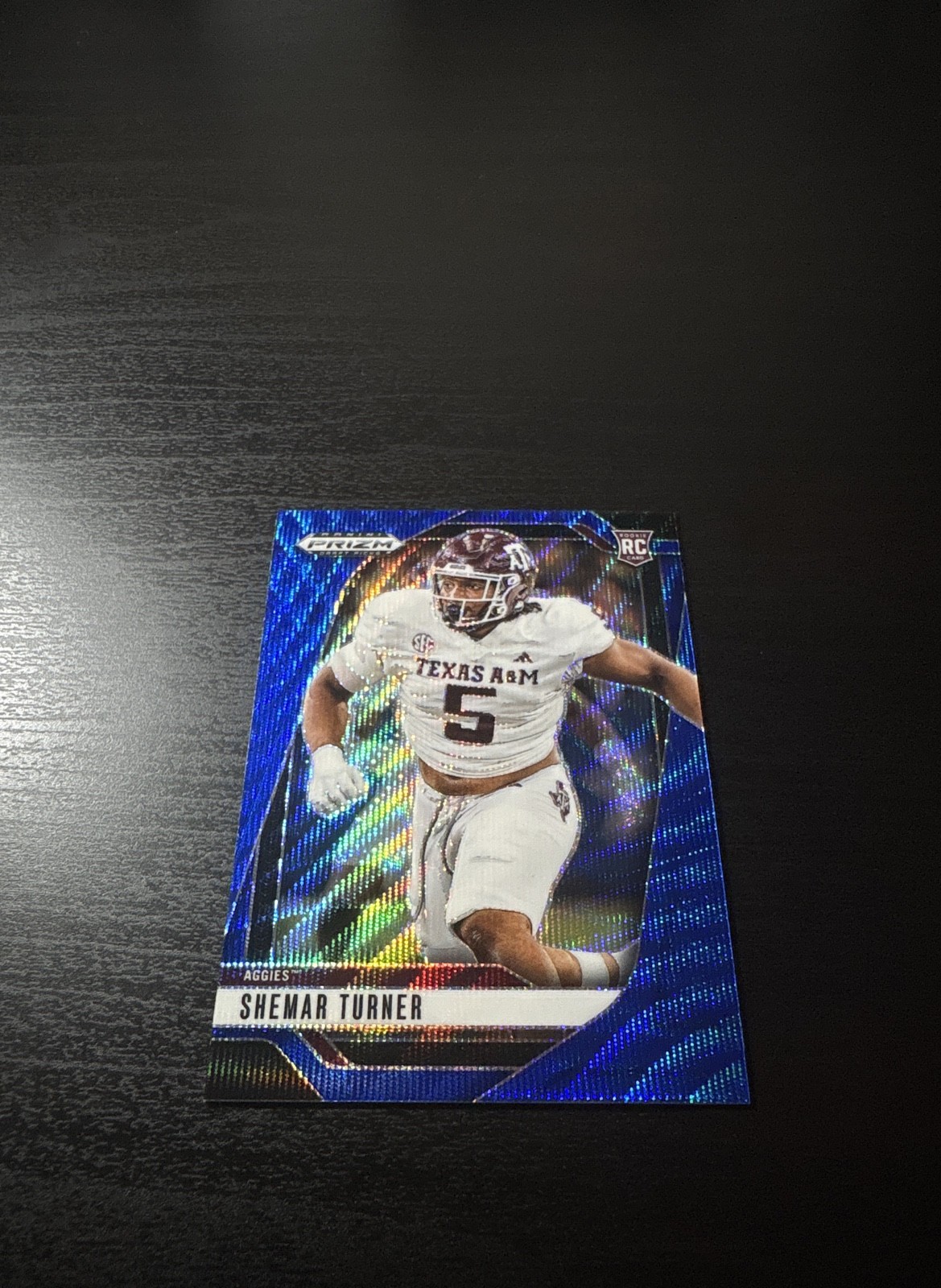 2025 Panini Prizm Draft Picks - Shemar Turner #133 Blue Wave Prizm /299 (RC)
