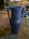Vintage Nice Blue Periwinkle 155 Red Wing Pottery Large Vase