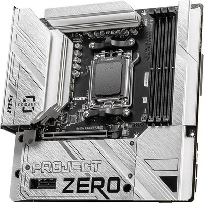 MSI B650M Project Zero | AMD AM5 Mainboard | Back-Connect Design | OVP