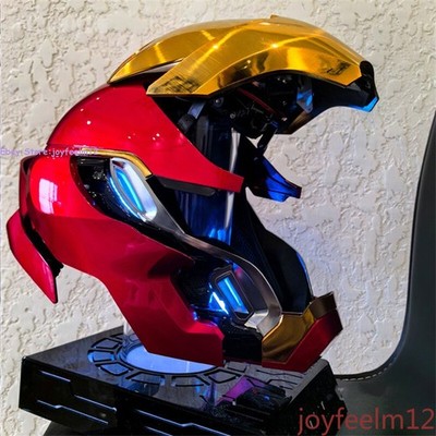 US STOCK! Iron Man Mk50 Friday Helmet 1/1 wearable Helmet Mask Voice Control