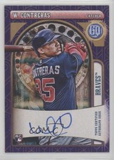 2021 Topps Gypsy Queen Indigo 32/150 William Contreras #GQA-WC Auto 1g2n