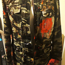 Custom One Of A Kind The Cure Jacket/Size S/M. Worked Hard On This Bad Boy!
