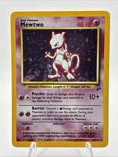 Mewtwo 10/130 Holo Rare Base Set 2 Pokemon Card - MP on eBay