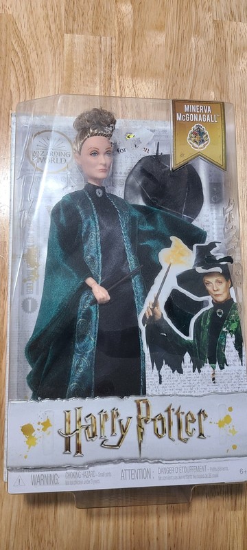 2018 Mattel Wizarding World Harry Potter Professor Minerva McGonagall Doll New