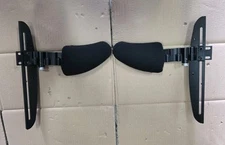 PAIR Permobil OEM Swing-Away 4"x6" LATERAL THORACIC PADS Trunk Supports