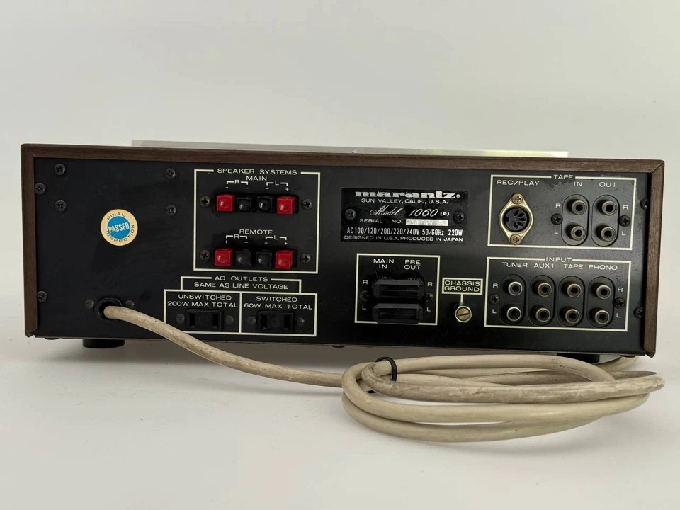 Marantz Model 1060 - Amplificatore stereo integrato Made in Japan - Immagine 4 di 4