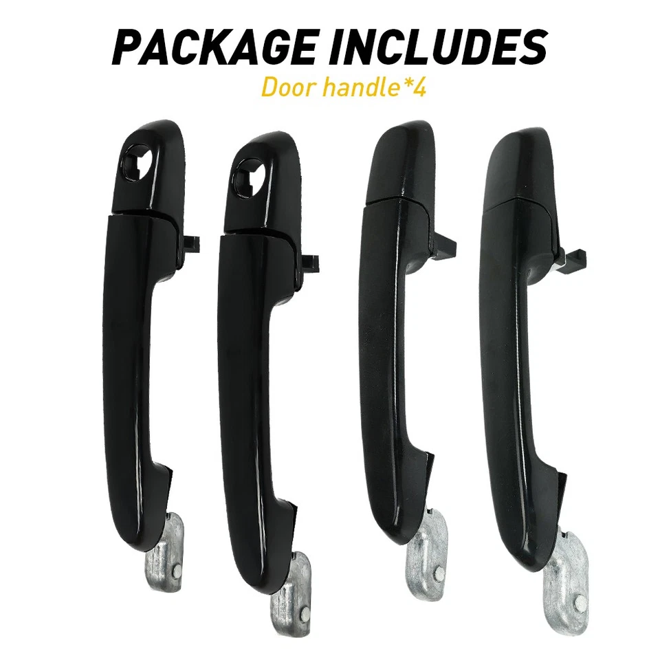 Manija de puerta exterior exterior delantera trasera izquierda/derecha para Hyundai Accent 2006-2011 Foto 4 de 4