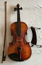 Price Drop  Gorgeous Antique Germany Strad Copy Viola w/ Bow  Shoulder Rest