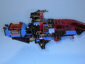 Lego Vintage Space Police: SP-Striker 6781 - Working Light Up Spaceship - READ