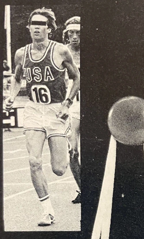 Anuncio de calzado deportivo Nike cinta azul con *** Steve Prefontaine*** Foto 3 de 4