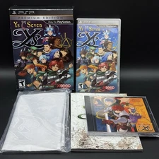 Ys Seven: Premium Edition (Sony PSP, 2010) CIB, Authentic, Tested - Great ✨