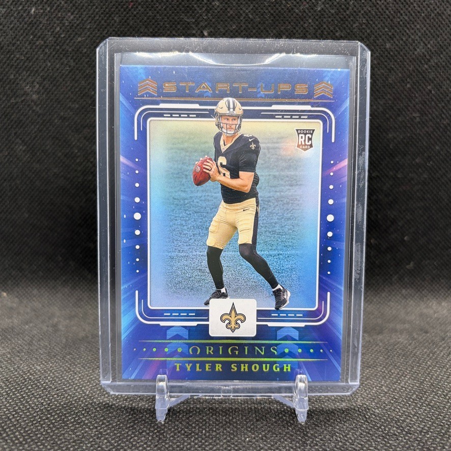 2025 Panini Origins NFL Football Tyler Shough (RC) Rookie Start Ups SP #19