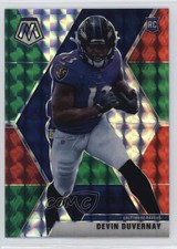 2020 Panini Mosaic Rookies Choice Red and Green Prizm Devin Duvernay #232 0g27