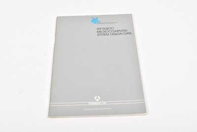Sescosem SFF96800 Microcomputer System Design Data - Thomson-CSF - Handbuch - Gu