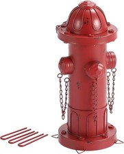 16.5 H Metal Fire Hydrant for Dogs to Pee On,...