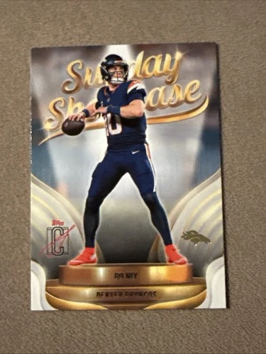 2025 Topps Signature Bo Nix Base (RAW)