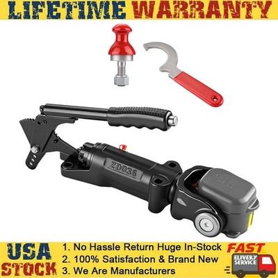 3.5 Ton Off Road Coupling Trailer Hitch Towing Swivel Coupler for Caravan ATV