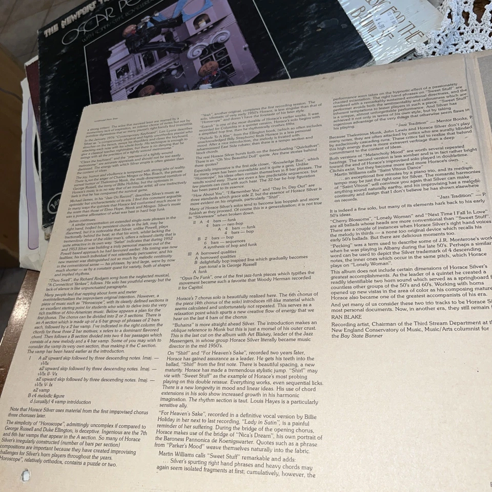 The Trio Sides Horace Silver Trios Blue Note Records 1976 BN-LA474-H2 Vinyl LP - Image 2 of 4