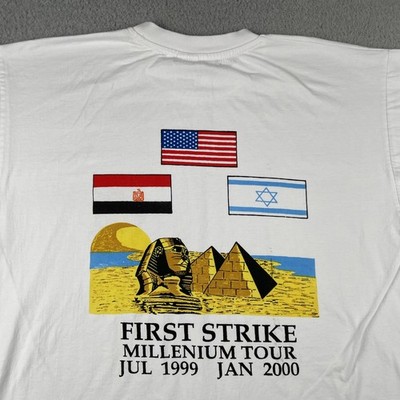 Vintage Air Force First Strike Millennium Tour July 1999 Jan 2000 XL Pyramids