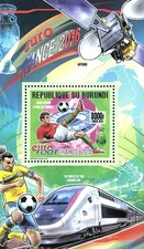 Burundi 2015 Perf. Football / Soccer: Euro-Foot - France 2016 Full N° 3604 - 36