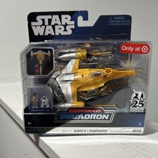 Star Wars Micro Galaxy Squadron Anakin Naboo N-1 Star fighter Target Exclusive