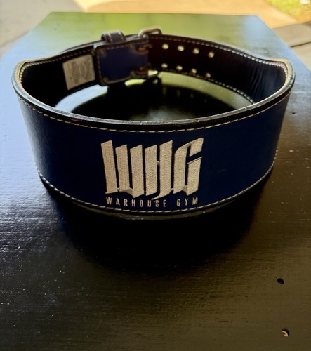 Cardillo Weight Lifting Belt- Blue Warhouse Gym Size M