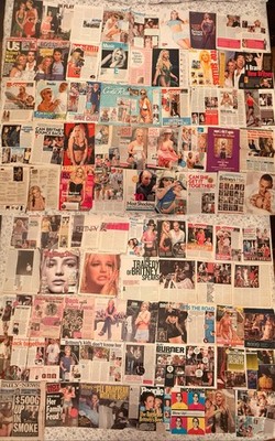 Rare BRITNEY SPEARS 23 Year Collection Part 4 100 Clipping s & Articles 90 s Pop