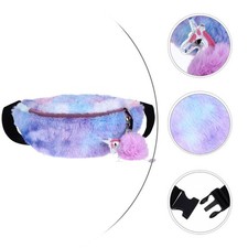 1pc Exquisite Adorable Plush Fanny Bag Fanny Pack for Storage