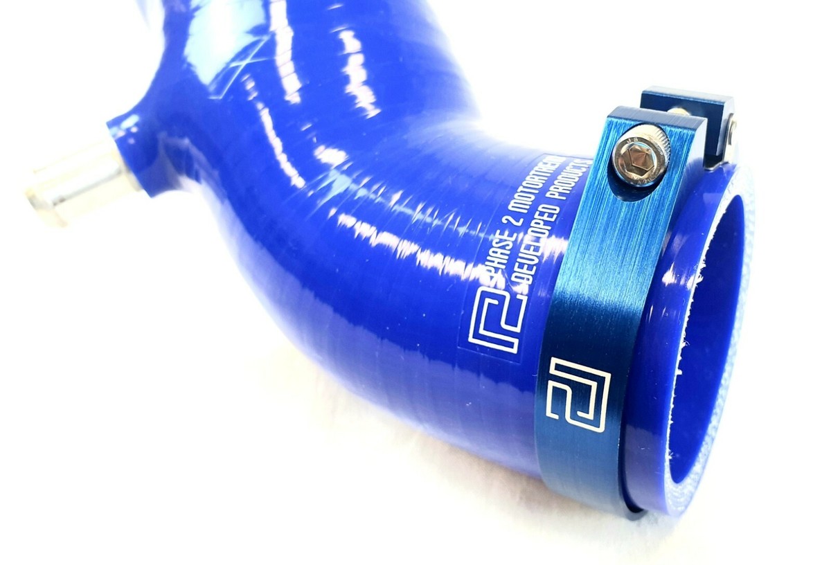 P2M Silicone Accordion Turbo Hose Kit BLUE for Nissan Z32 300zx 90