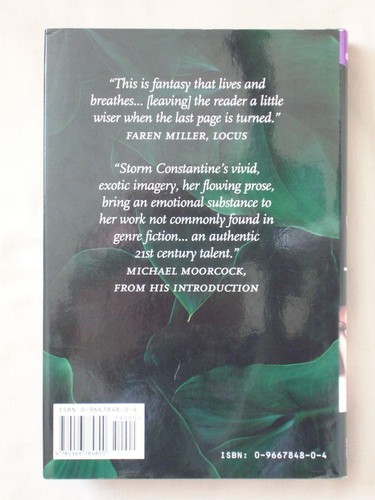 Signed #'d 1st Ed THE ORACLE LIPS Storm Constantine 1999 HARDCOVER SHORT STORIES - Imagen 3 de 3