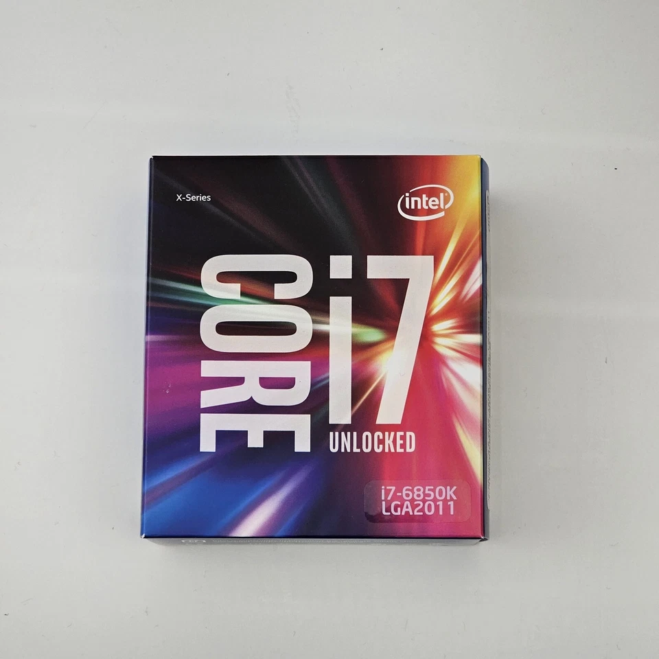 New Intel i7 6850K 3.6GHz 15MB Cache Six-Core CPU Processor SR2PC 140W LGA2011 - Image 2 of 4