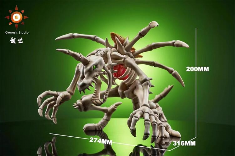 デジモン GENESIS-STUDIO ドクグモン フィギュア Skull Greymon Resin Genesis Studio Statue Digimon 31cm | eBay