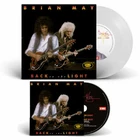 BRIAN MAY (QUEEN) - BACK TO THE LIGHT 2021 MIX - 7" WHITE VINYL P/S + CD SINGLE
