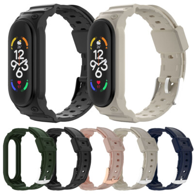 Band Strap for Xiaomi Mi Band 5 6 7 Smart Watch Replacement Wristband Bracelet