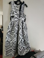 Ulla Johnson Women's Black Klea Embroidered MIDI-Dress Sz 6 BNWT Retailed $1620