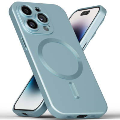 Hülle iPhone 16 15 14 13 Pro Max Dünn MagSafe Case Kameraschutz Silm Cover Handy