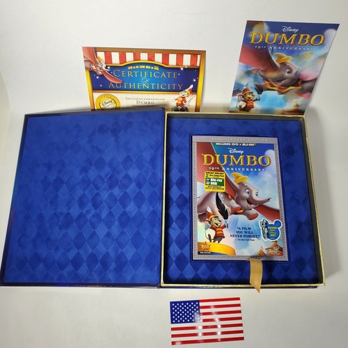 Dumbo 70th Anniversary DVD + Blu-ray Premium Collectors Edition Limited SELTEN DMC - Bild 4 von 12