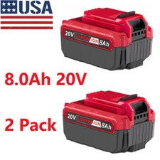 8Ah 20V Max PCC685LP PCC680L for Porter Cable 20 Volt Battery Lithium-Ion  