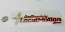  Vintage Local Motion Surfing Sticker Decal  HAWAII