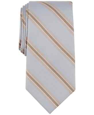 Michael Kors Men's Vitra Stripe Khaki Neck Tie